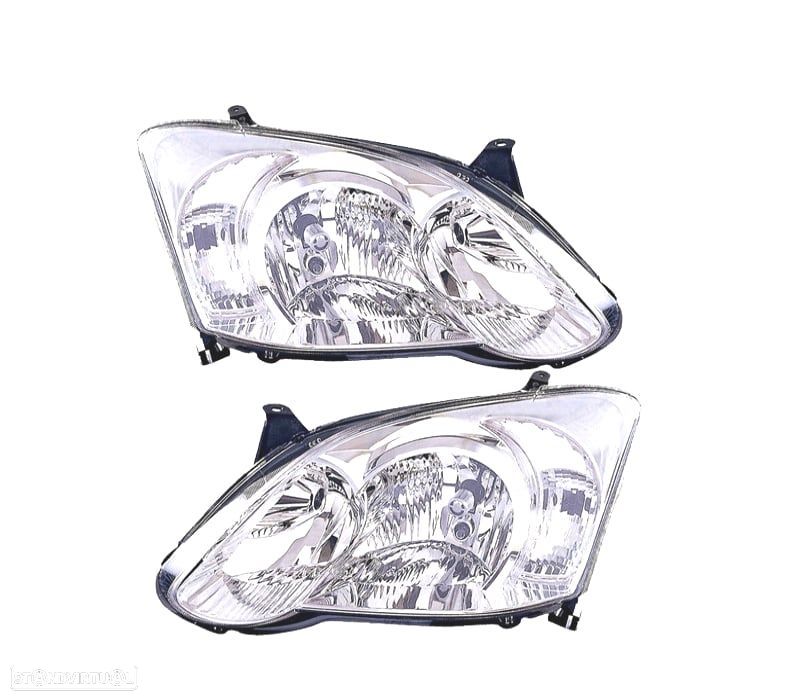 FARÓIS OPTICAS VALEO PARA TOYOTA COROLLA HATCHBACK 3/5P 04-07 - 1