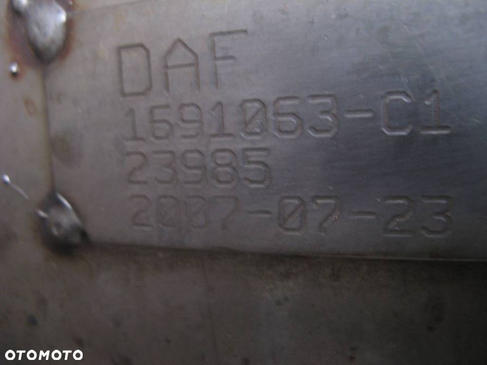 # DAF XF 105 460KM TŁUMIK KATALIZATOR 2007r 1691063 3-SONDY - 5