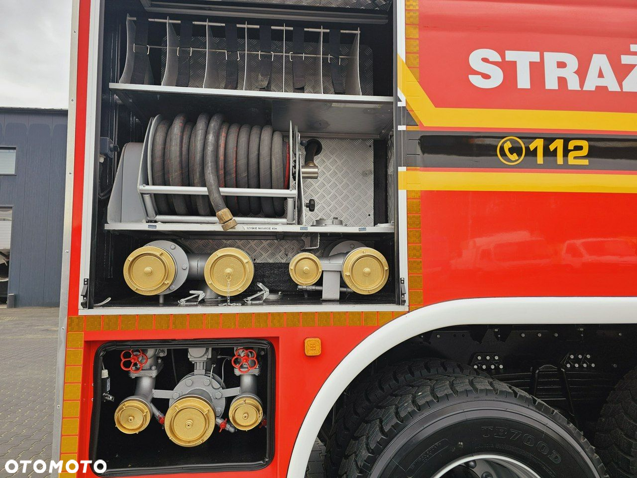 MAN TGS 26.440 6x6 9500 l woda + 950 piana Stolarczyk straż pożarna - 29