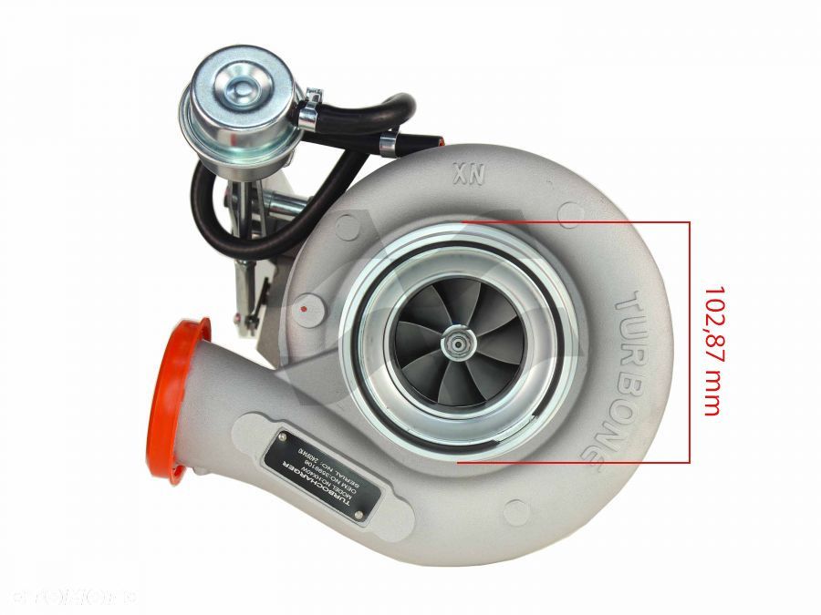 Nowe turbo 4089740 (zamiennik) Cummins Industrial 8.3L 6CTAA 170kW 3599106 - 6