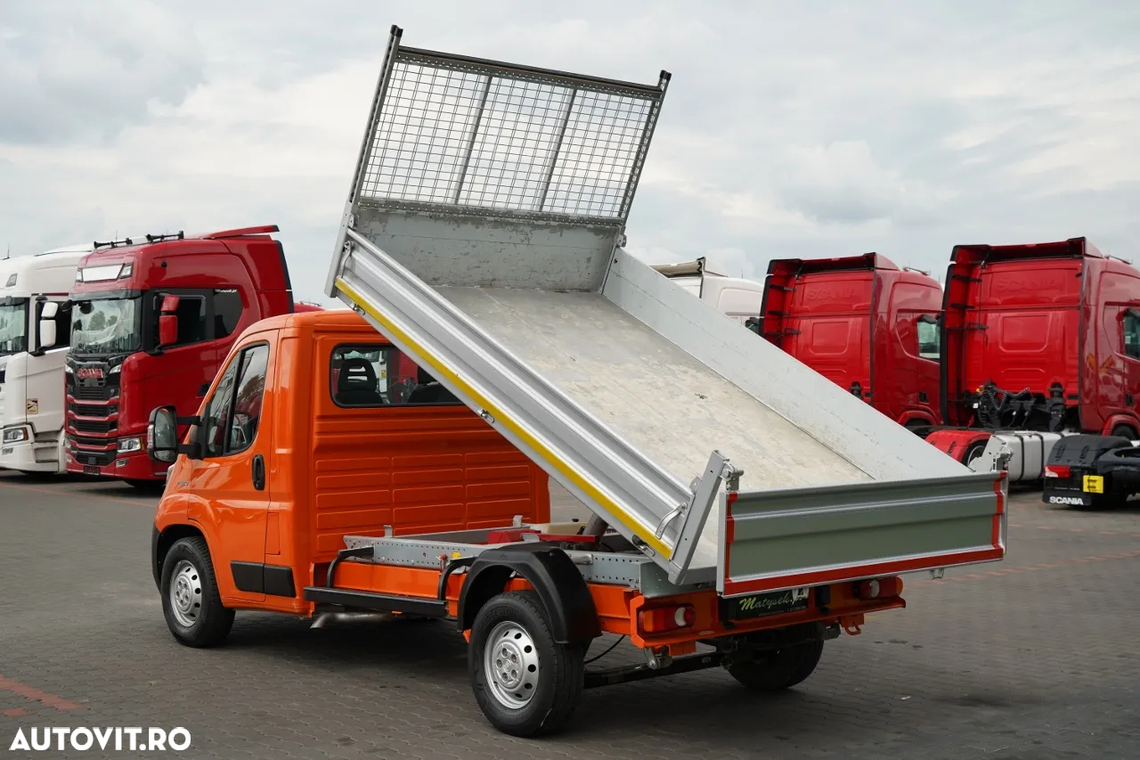 Fiat DUCATO / 2.3D / CAMION BASCULANTE ALUMINIU 3.2M / AER CONDIȚIONAT / KM 70.000 KM - 6