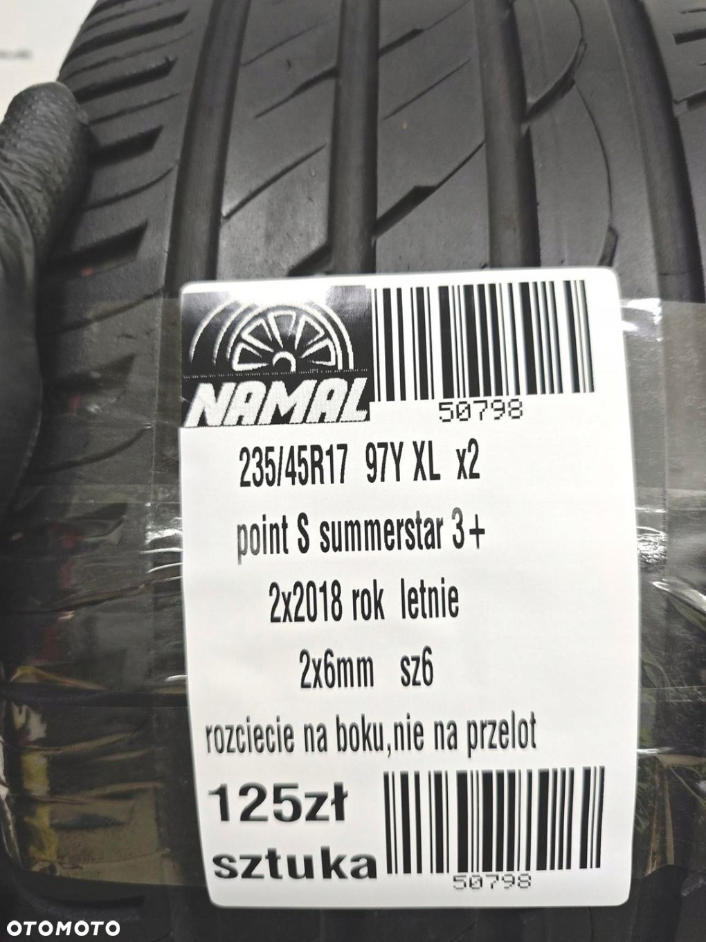 235/45R17 pointS 2018 opony letnie 6mm 50798 - 11