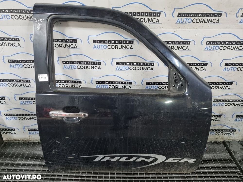 Usa Dreapta Fata Ford Ranger II 2006 - 2011 SUV 4 Usi NEGRU (1139) - 1