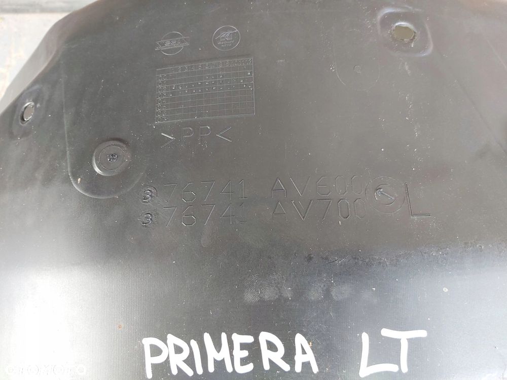 Nissan Primera P12 Nadkole lewy tył 76741-AV600 - 5