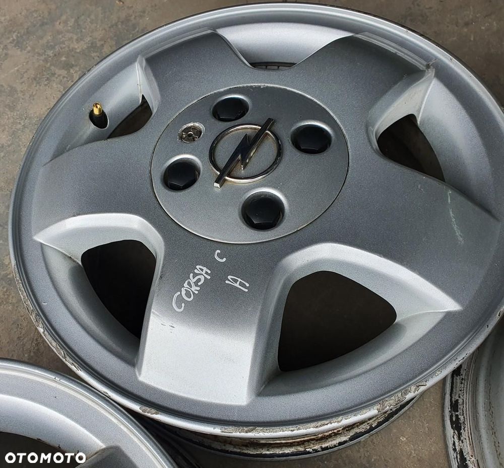 FELGA ALUMINIOWA OPEL OE 4.5" x 14" ET 49 5.5J 4x100 - 9