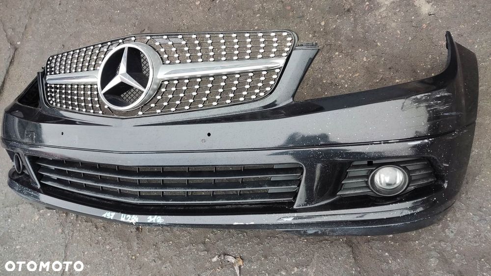 MERCEDES C W204 ZDERZAK PRZÓD ATRAPA KOMPLETNY 197 - 5