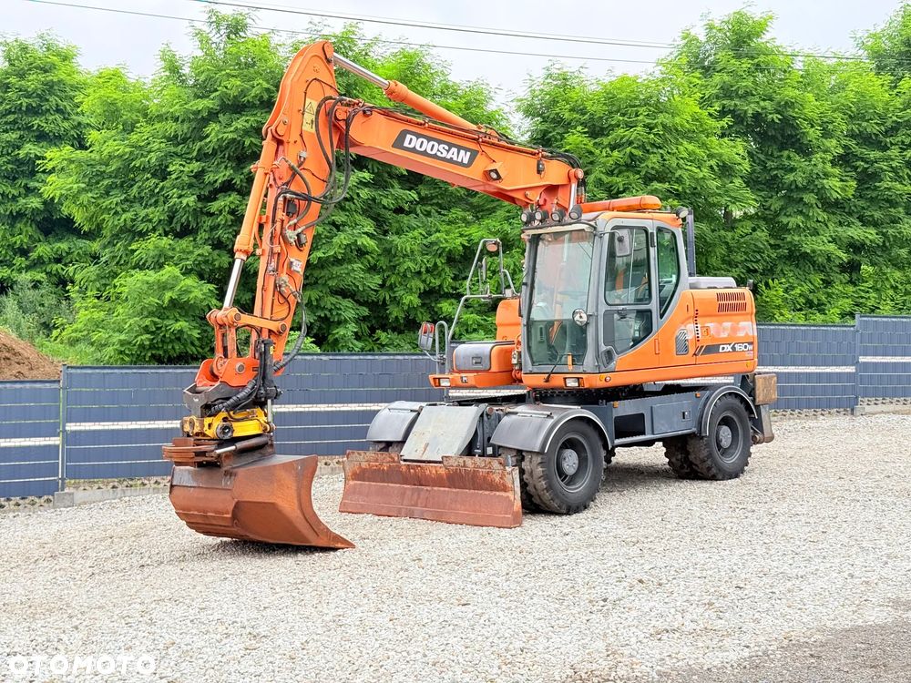 Doosan * DOOSAN DX160W *ROTOTILT* GPS 2D Leica * Sprowadzona * Stan Perfekcyjny * Koparka Kołowa * - 1