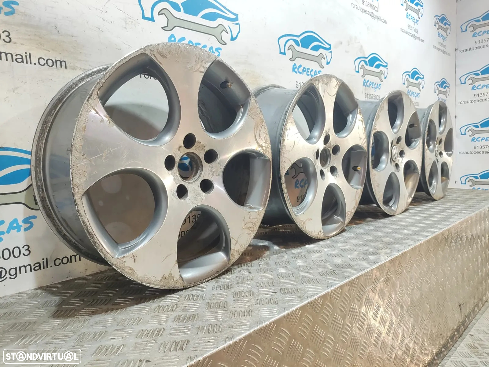 Jantes 18 Ronal Originais VW Volkswagen Golf V 5 GTI 7,5J ET51 5x112 - 3