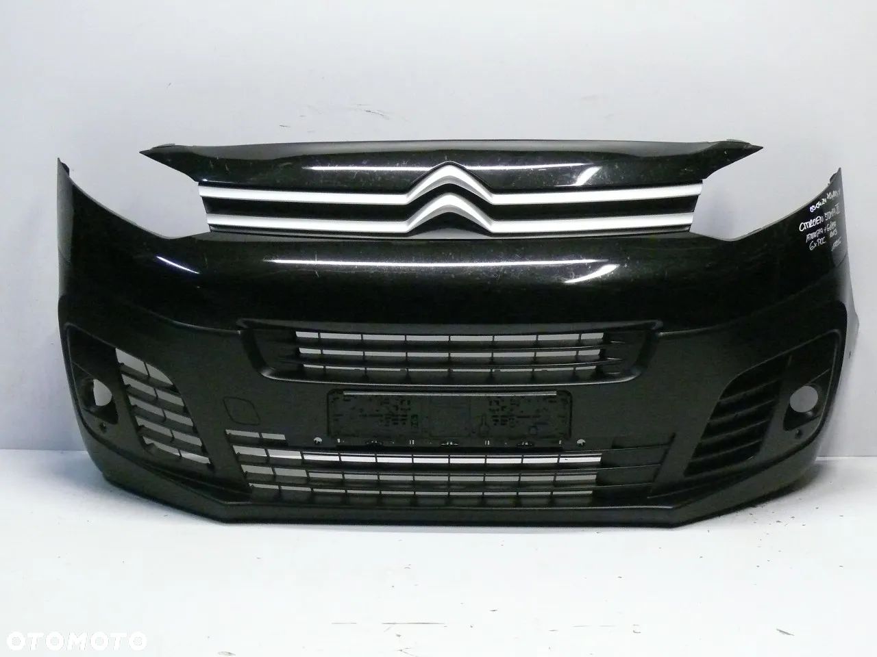ZDERZAK PRZEDNI CITROEN JUMPY III 3 2016 2019 GRILL PDC - 1