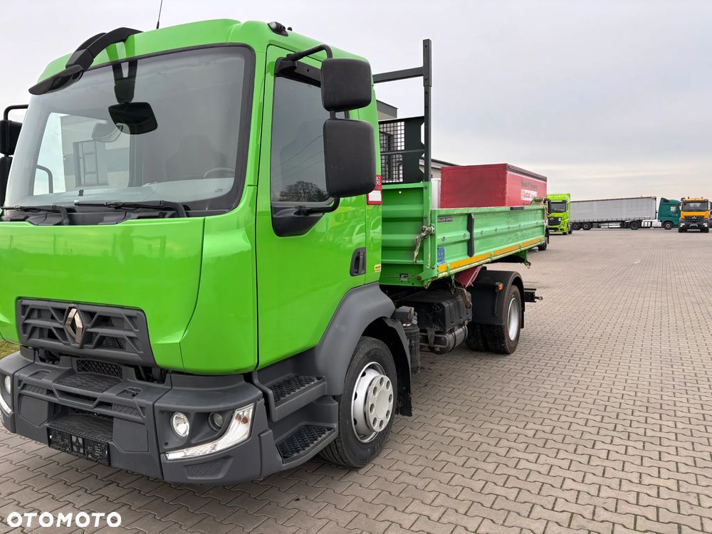 Renault D12 wywrotka, 12 ton DMC , zaczep do przyczepy , oryginalny kiper Meiller, mały przebieg od 1 właściciela z Niemiec, 6100 kg ładowność. manualna skrzynia , na resorze, idealna pod minikoparkę , przyczepę ( Mercedes ATEGO, AXOR, MAN TGM ) - 3