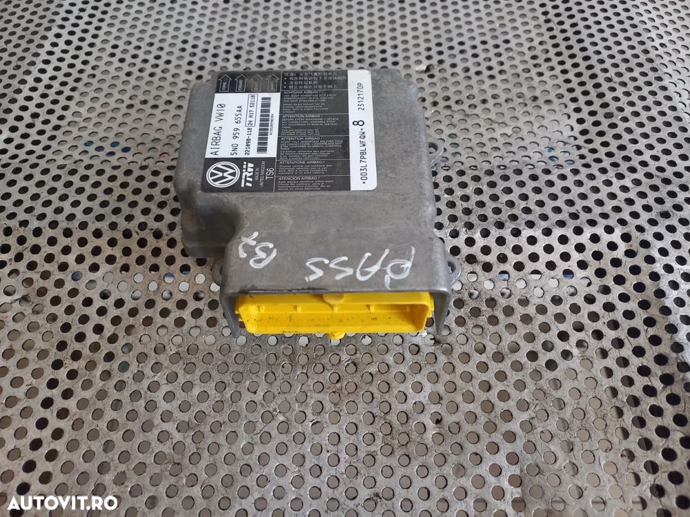 Modul calculator Airbag Vw Seat Skoda An 2011-2012-2013-2014-2015 Cod 5NAA Passat Gols Touran Tigua - 2
