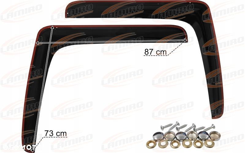 owiewki szyb bocznych man tgx tg3 2020- - 2