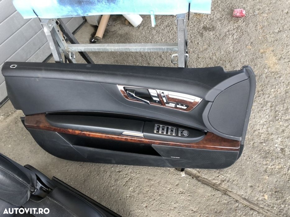 Interior scaune piele ventilate panouri trapă mercedes CL 500 w216 salon scaune scaun rabatabil sport confort confort ventilație panou panouri - 2