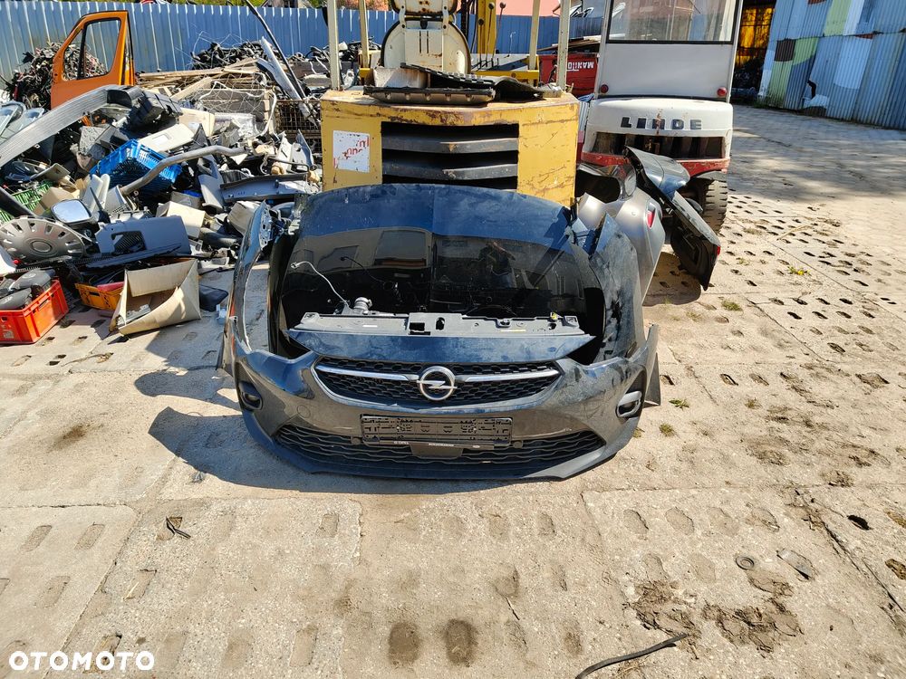 Kompletny przód OPEL CORSA F  maska zderzak blotniki chłodnice