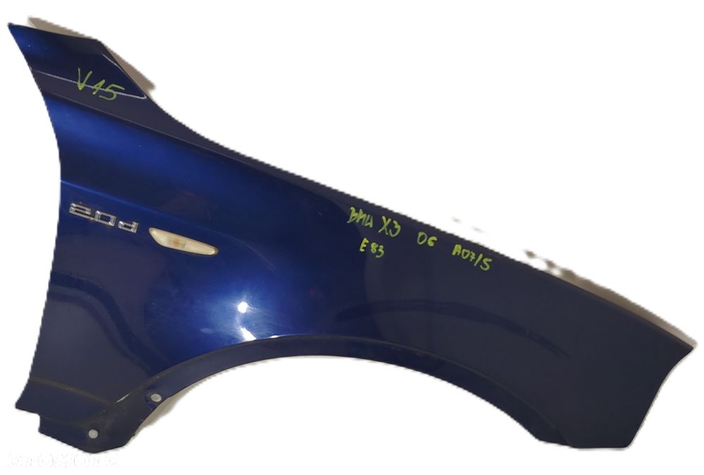 błotnik prawy przedni BMW X3 E83 03-09 A07/5 - 1