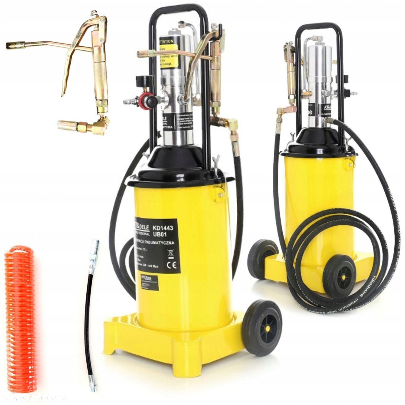SMAROWNICA TAWOTNICA PNEUMATYCZNA 12L AUTOMATYCZNA KRAFTDELE TOWOTNICA - 1