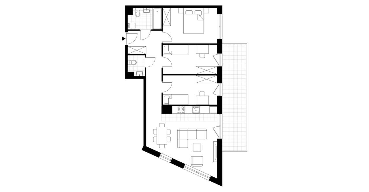 4-pokojowe mieszkanie 75m2 + balkon Bez Prowizji - Pełny obrazek: 2/22