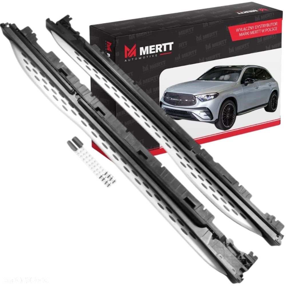 PROGI STOPNIE BOCZNE DOKŁADKI LISTWY PROGU MERCEDES GLC X254 C254 W254 AMG - 2