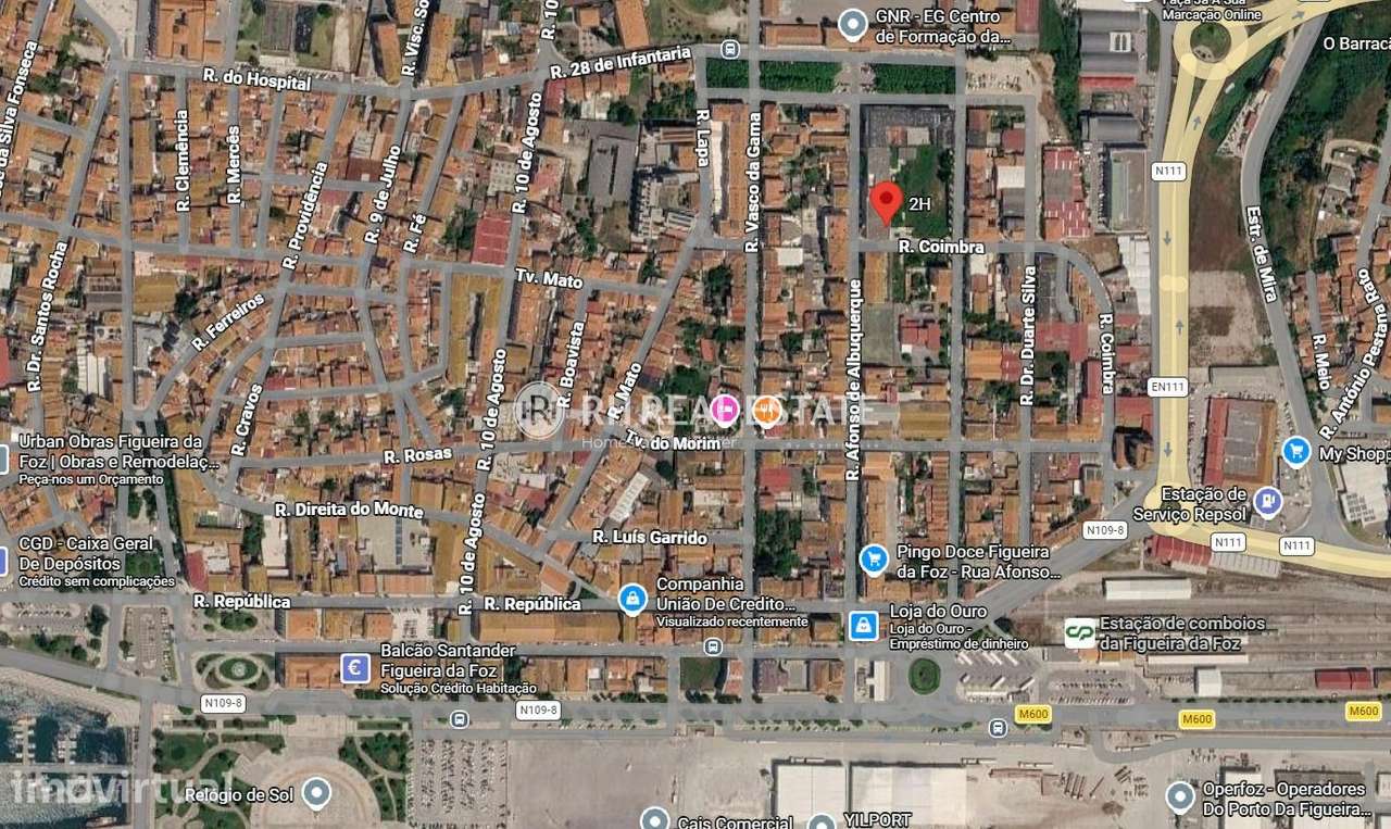 TERRENO COM PIP APROVADO | 6 APARTAMENTOS | CENTRO DA FIGUEIRA DA FOZ - Grande imagem: 2/5