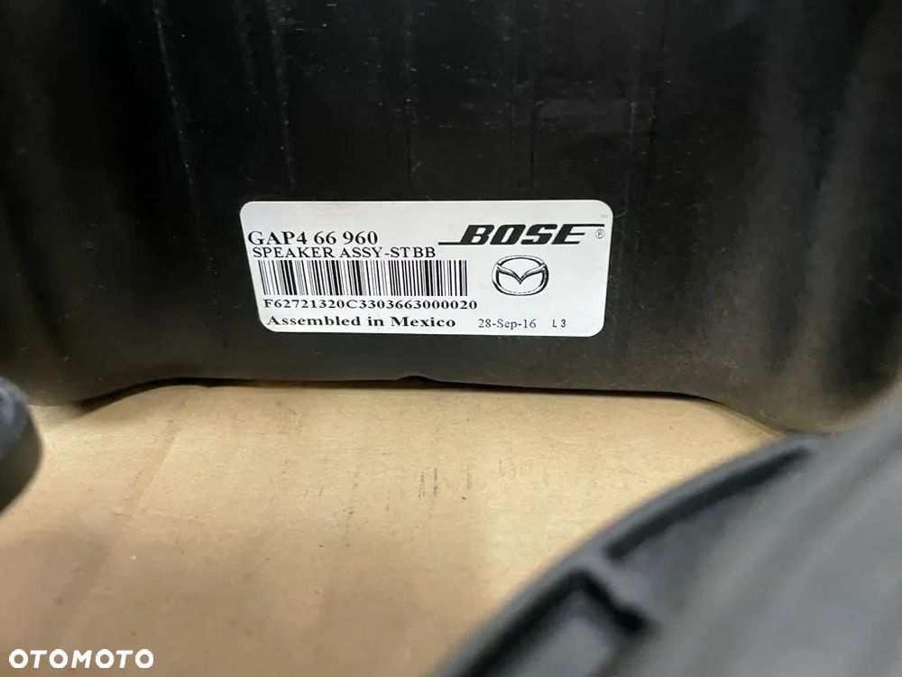 MAZDA CX-3 I GŁOŚNIKI WZMACNIACZ BOSE D10F66A20 GAP466960 - 3