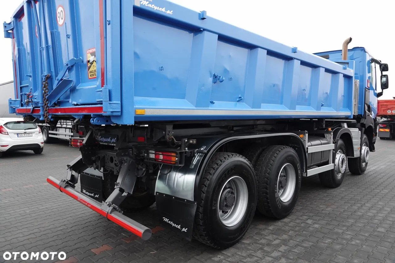 Renault K 460 / 8x4 / WYWROTKA / HYDROBURTA / BORDMATIC / EURO 6 - 18