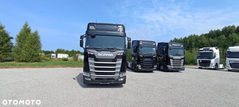 Scania S 450 STANDARD KLIMA POSTOJOWA ZABUDOWY MIĘDZYOSIOWE