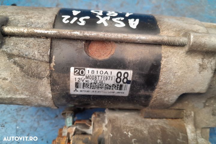 Electromotor M008T71971 Mitsubishi ASX 1 [2010 - 2012] Crossover 1.8 - 2
