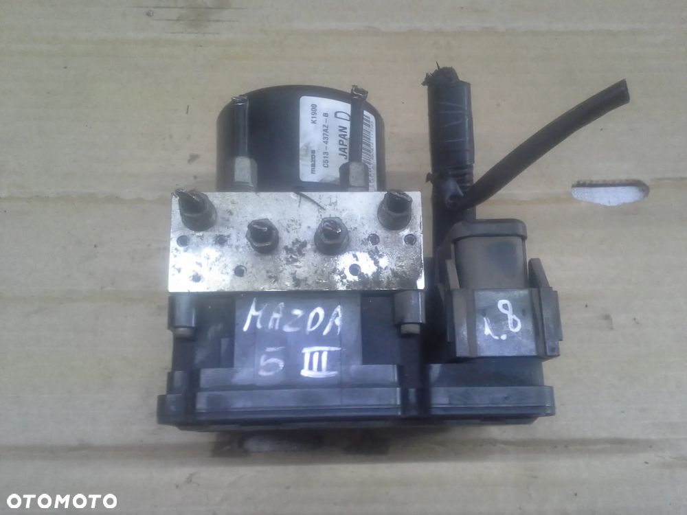 Mazda 5 II pompa sterownik abs plus wtyczka z wiązką 28.5612-0901.3 C513-437A2-B - 8