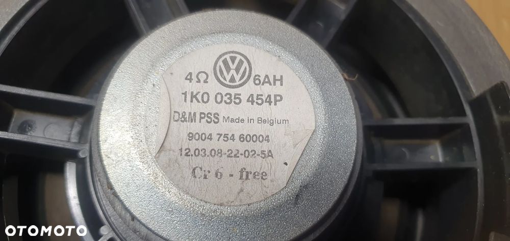Głośnik drzwi lewy prawy przód VW Golf V 1K0035454P - 7