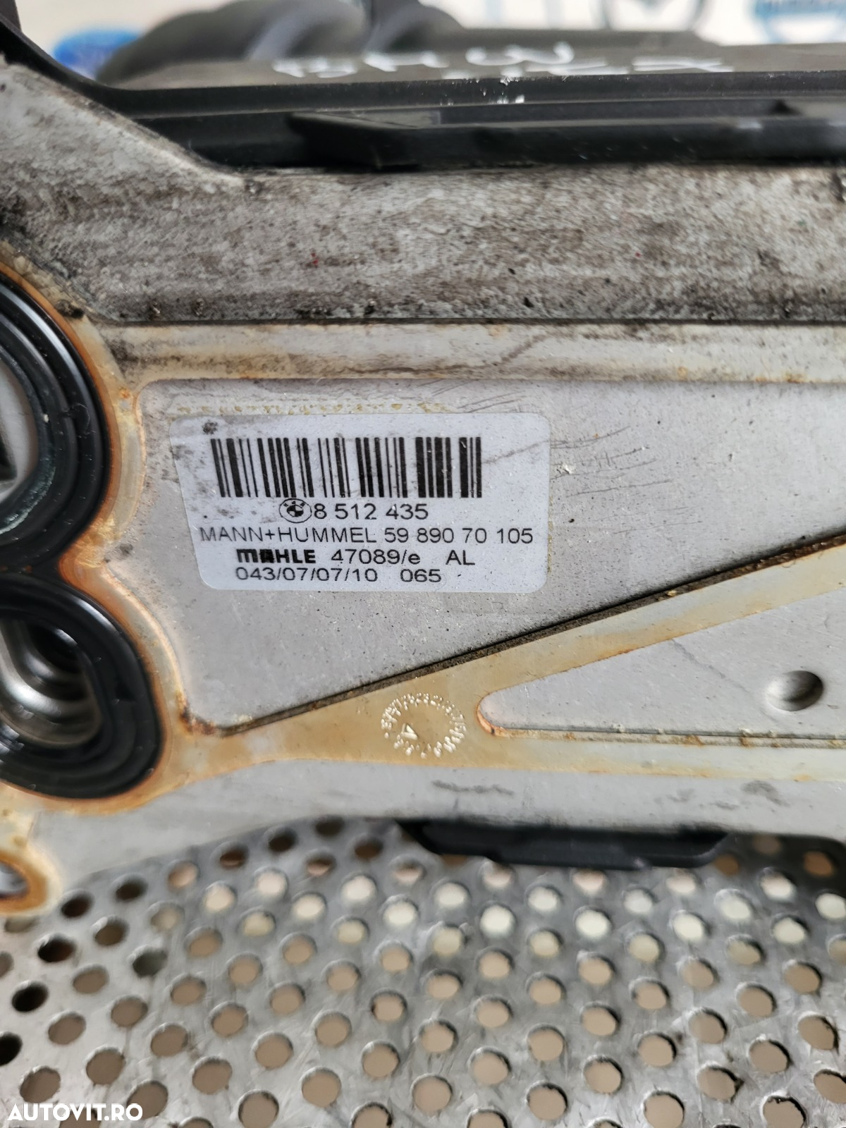Racitor Ulei Termoflot Bmw 3.0 Diesel N57 Cod  F10 F11 F30 X5 X6 Etc. - 5