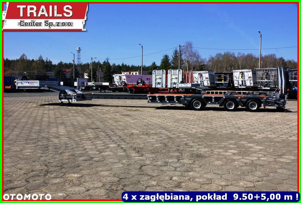 Inny Niskopodwoziowa ład. 43 T, rozciągana do 18,60 m, 4 x załębiana !!! - 9