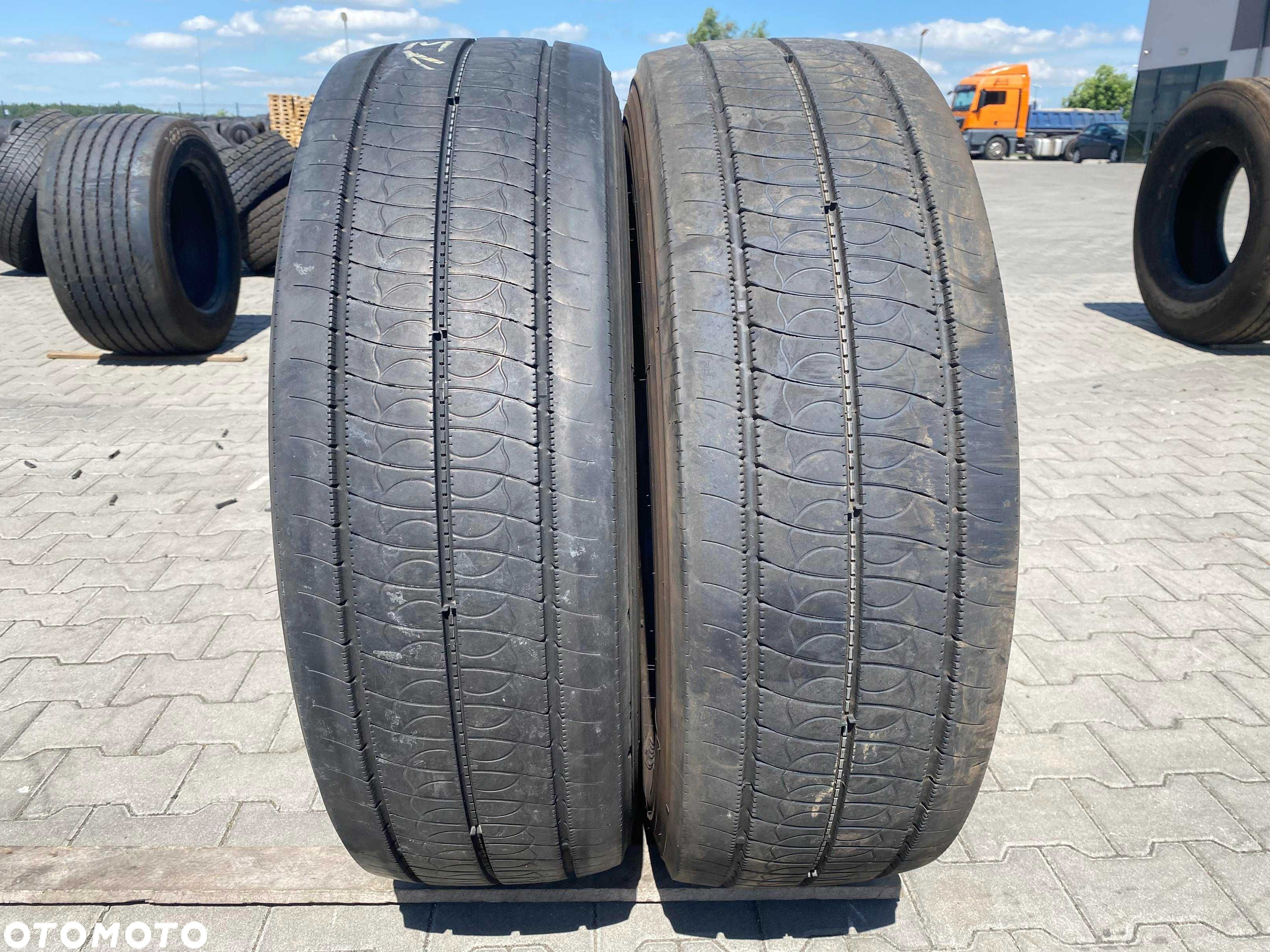 Opony 315/70R22.5 BRIDGESTONE ECOPIA H-STEER 002 Przód 8-9mm - 2