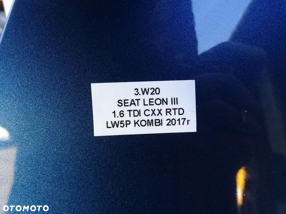 DRZWI PRAWY TYŁ PRAWE TYLNE LW5P SEAT LEON III 5F KOMBI 12-19r - 15