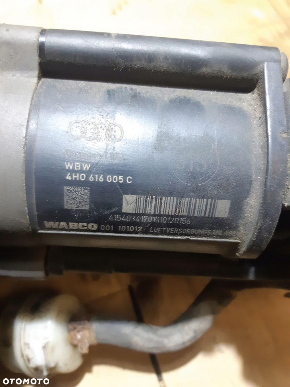AUDI A8 D4 3.0 TDI KOMPRESOR ZAWIESZENIA 4H0616005C - 6