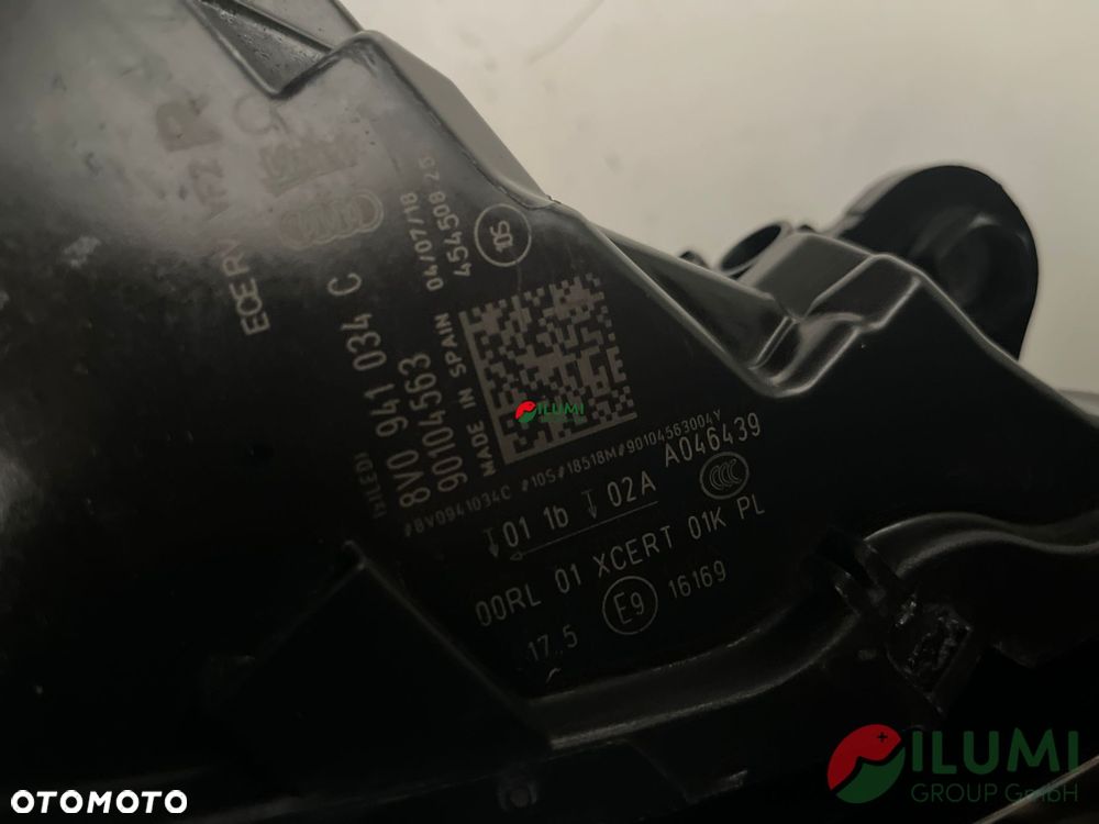 Reflektor AUDI A3 Facelift Full Led Prawy 8v0941034c - 4