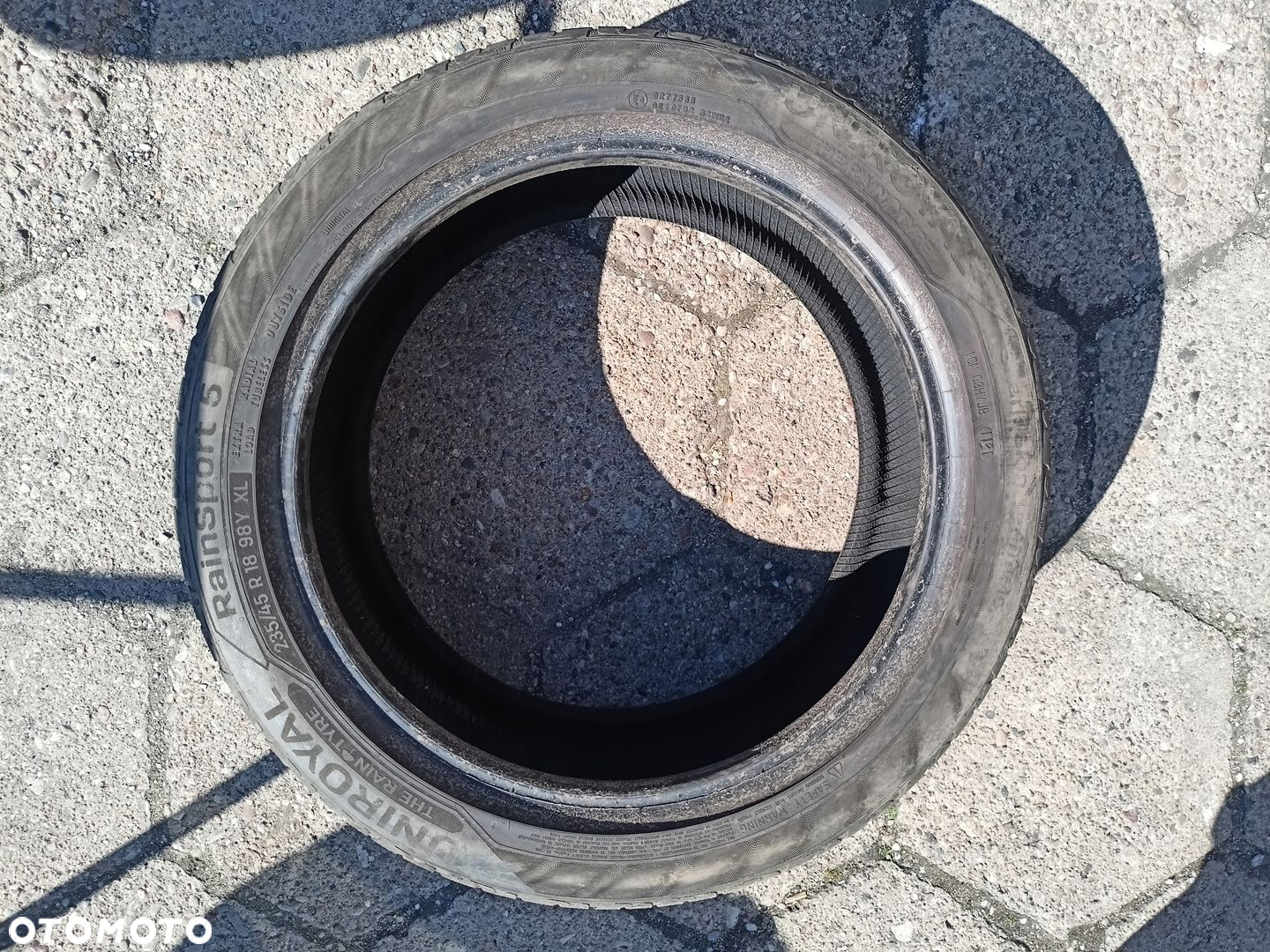235/45R18 Uniroyal Rainsport 5 XL para opon lato 6,4mm - 4