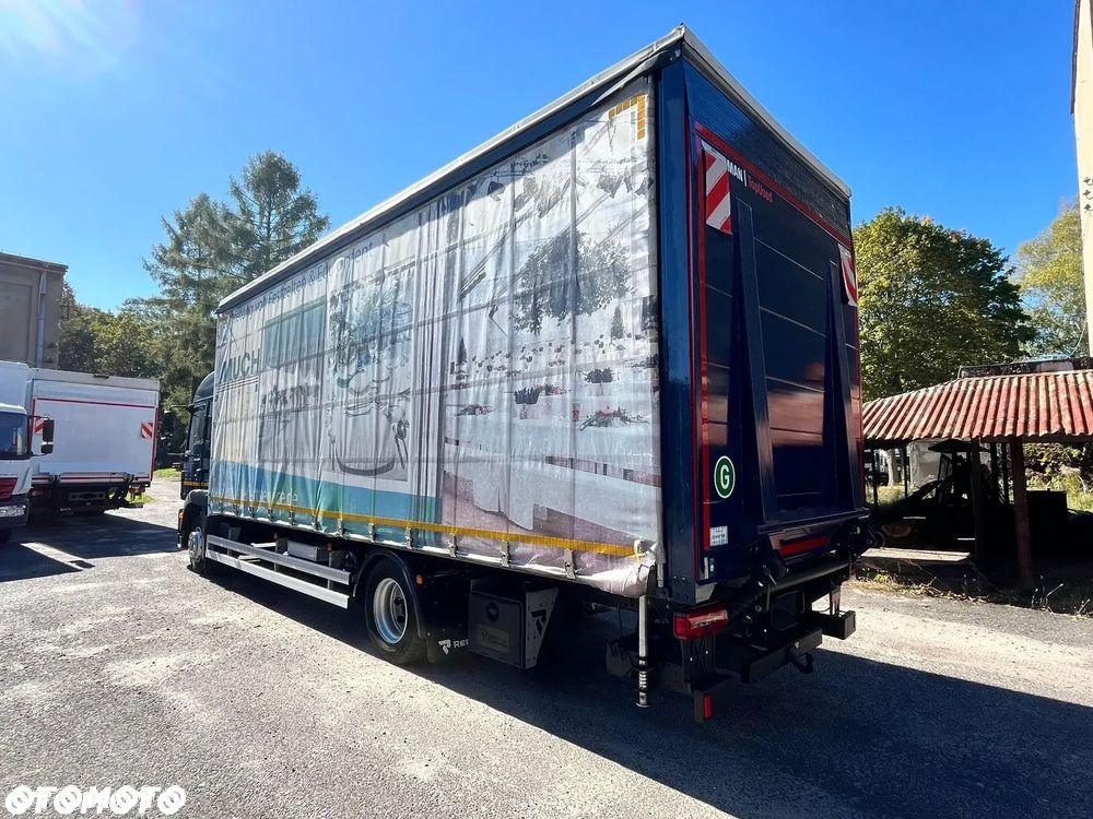 MAN TGM 12.250 | 15.250 | GLOB | FIRANKA 7.30m | Cały Poduszka | Euro-6 | - 7