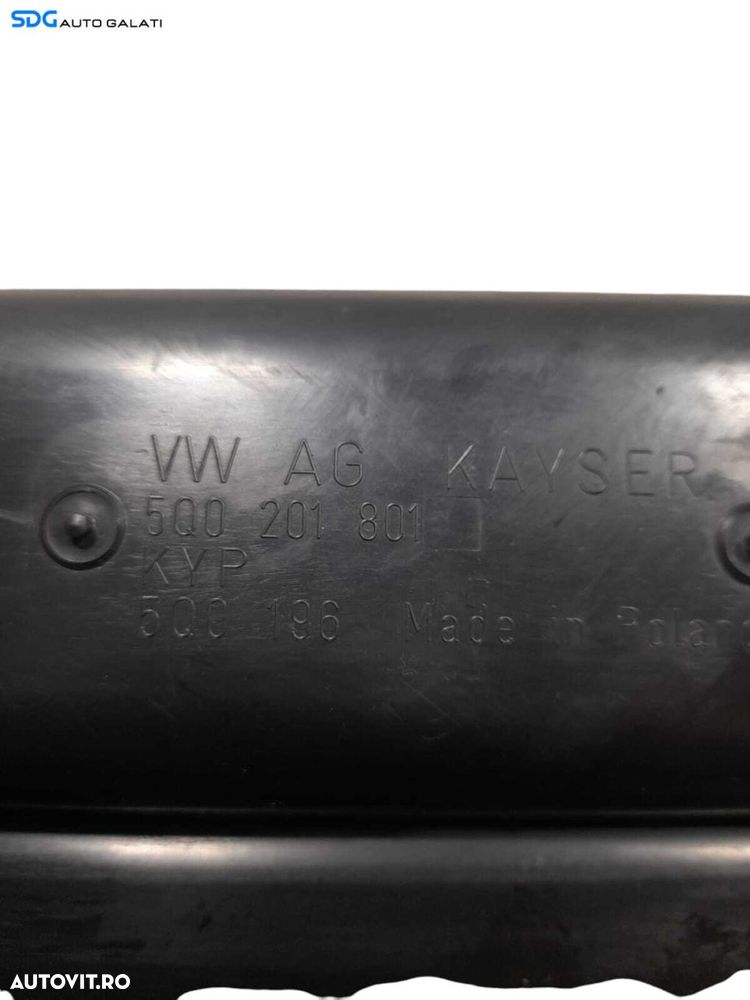 Vas Filtru Epurator Gaze Volkswagen Golf 7 1.2 TSI CYVB CJZA CYVA CJZB 2012 - 2017 Cod 5Q0201801 5Q0196 [N0786] - 5