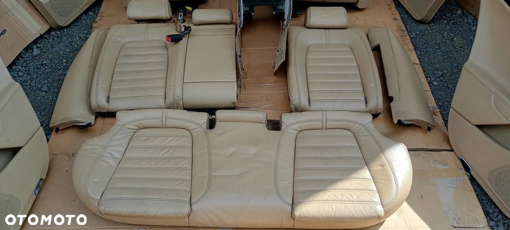 Fotele kanapa boczki podłokietnik komplet skóra VW Passat B6 - 3