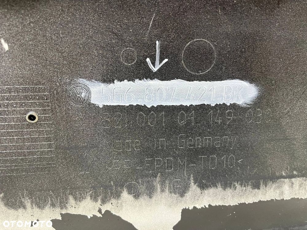 Zderzak tylny VW Golf 7 VII 17-20r. Lift tył HB Hatchback 5G6807421BK - 16