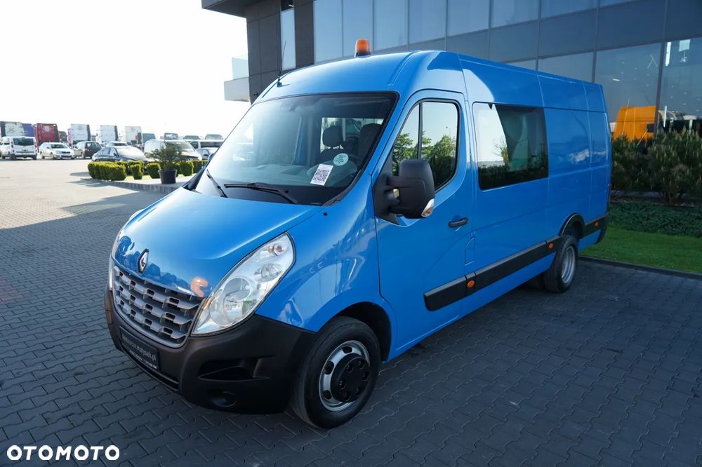 Renault MASTER / BLASZAK / FURGON / BRYGADÓWKA 7 MIEJSC  / SPROWADZONY - 5