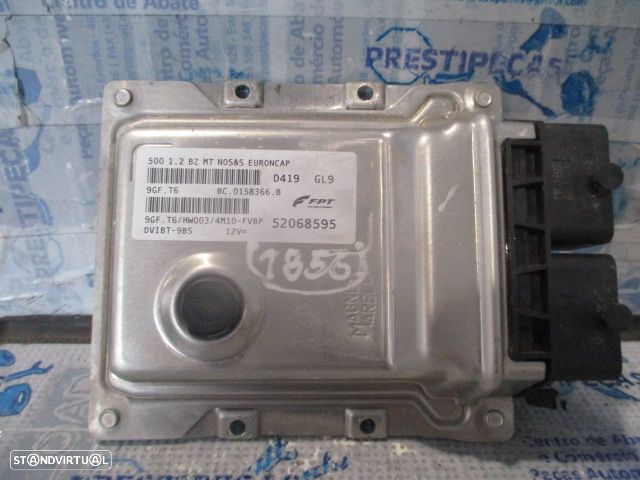 Centralina 52068595 00520630910  46528244  73056491020  503004500313  07356492400 FIAT  500 2 FASE 2 2017 1.2I 69CV 3P BRANCO MAGNETI MARELLI - 9