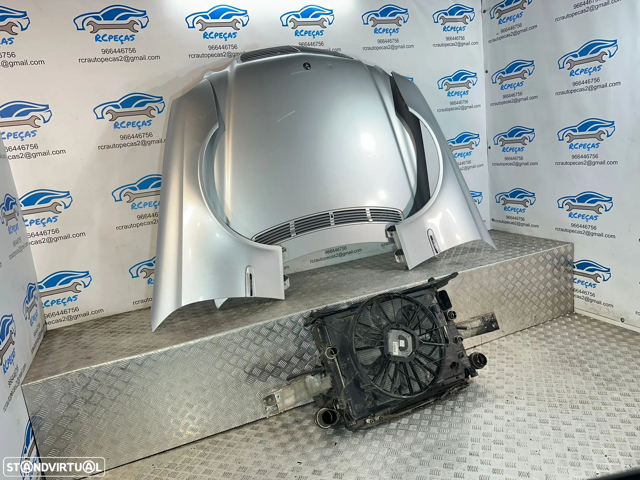 .Frente Completa Original Mercedes Benz W211 Avangard Xenon V6 280 CDI 300 CDI OM642 Diesel 2003 - 2009 - 9