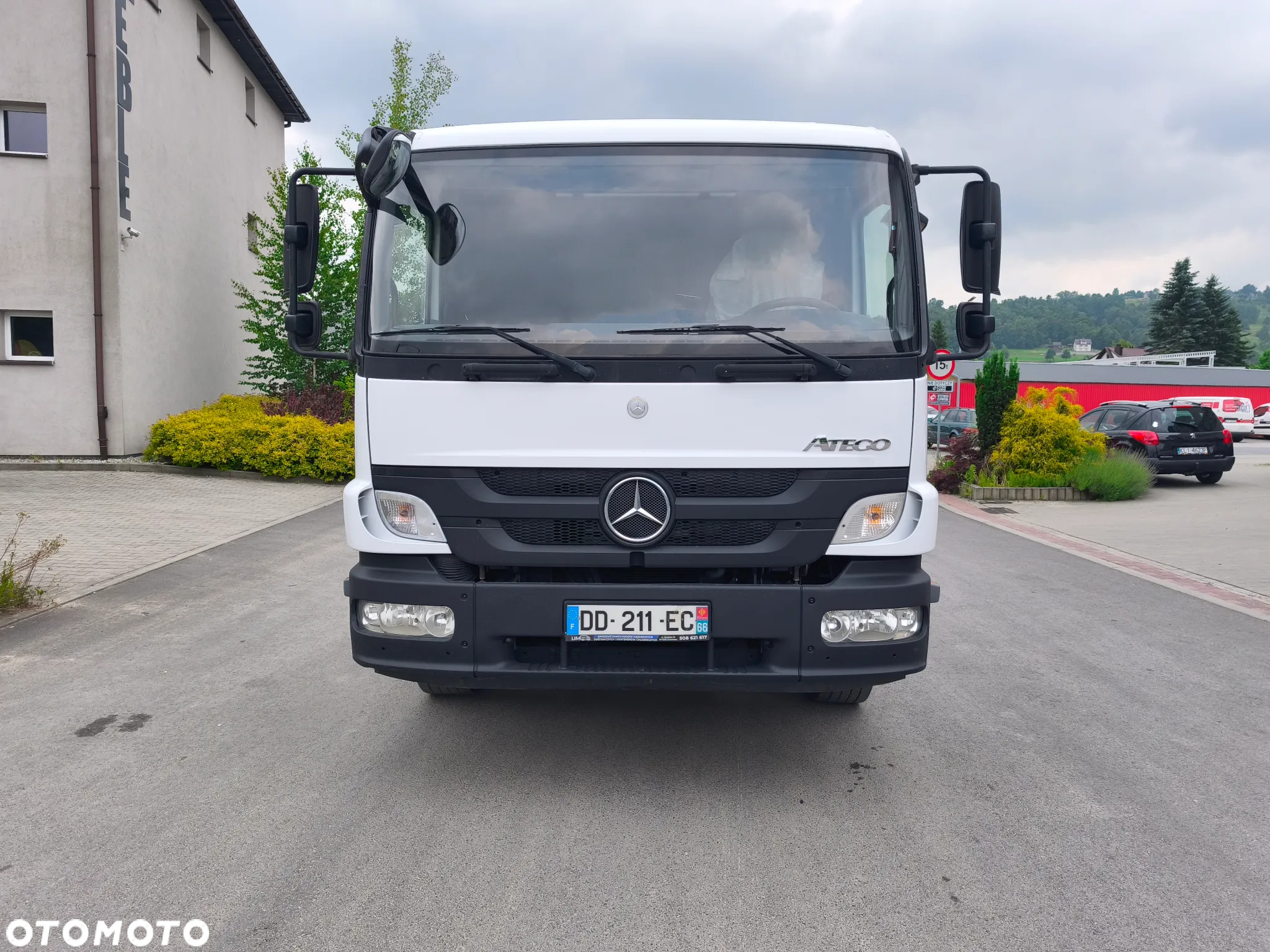 Mercedes-Benz Atego 1629  rama do zabudowy poduszka obsługa silnika - 3