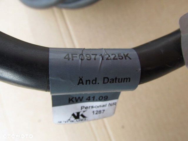 Audi A6 C6 lift Klema przewód plusowy akumulatora 4F0971225K - 6