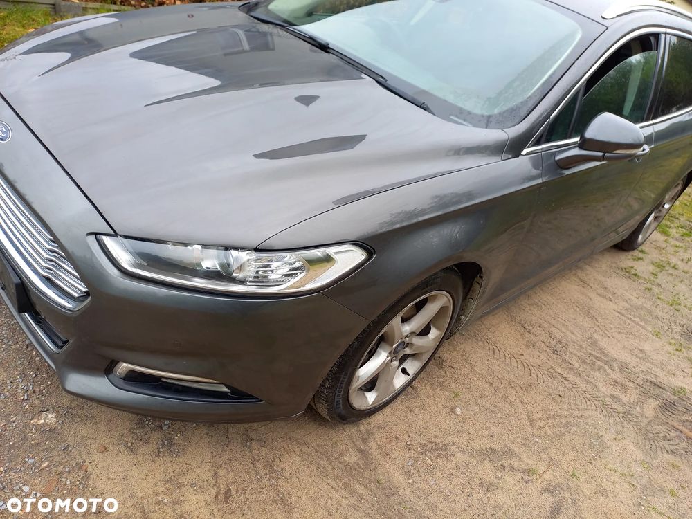 MASKA ZDERZAK PRZÓD MASKA BŁOTNIK PAS PRZÓD MONDEO MK5 LIFT TITANIUM SZARY ND RADOM - 3