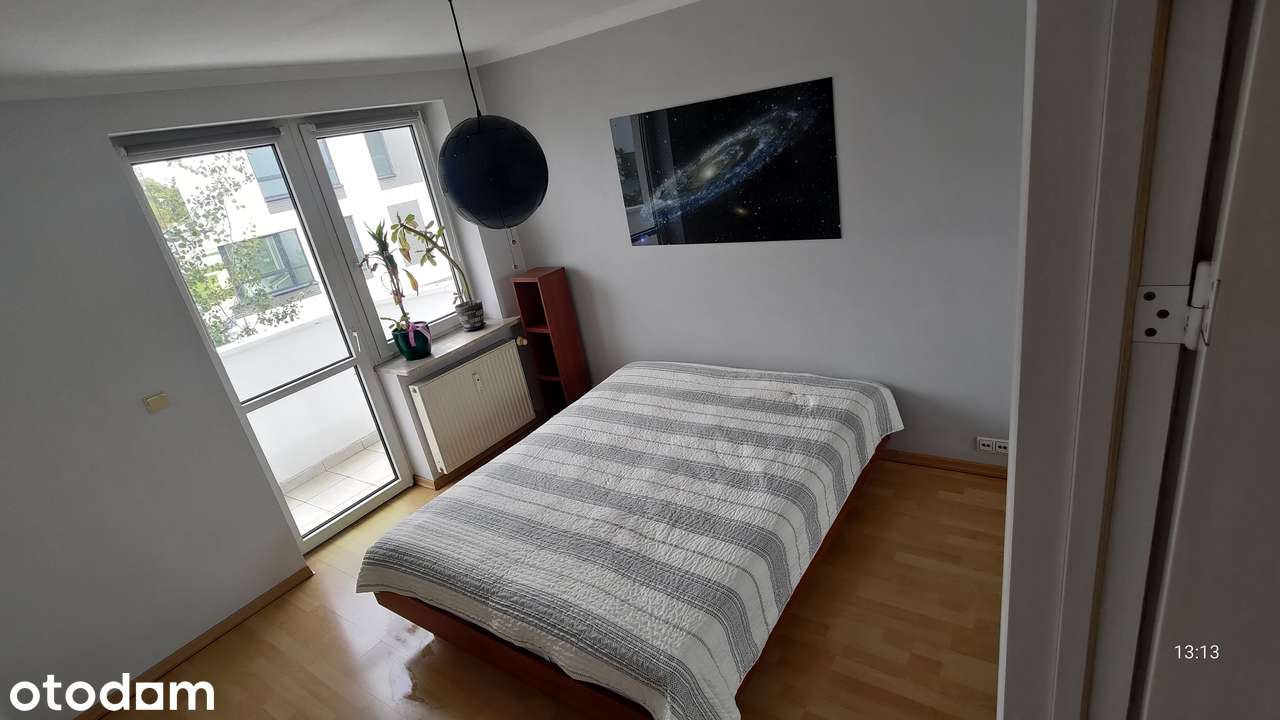 Ursynów: Słoneczne, dwustronne mieszkanie 53 m2 |balkon|garaż|piwnica
