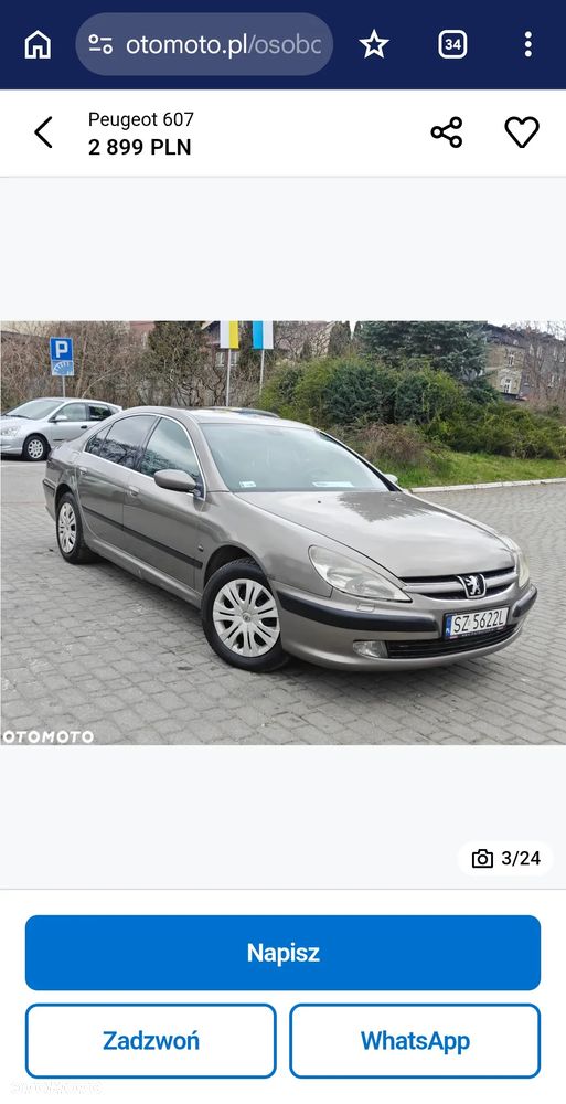 Peugeot 607 2.2 HDI Pack - 1