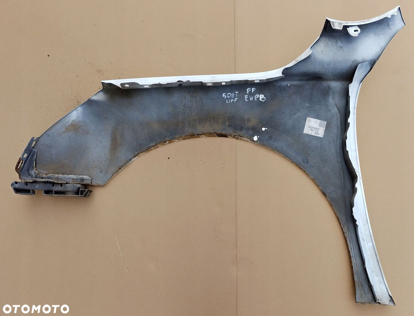 PEUGEOT 508 1 I LIFT 15-18 BŁOTNIK PRAWY PRZEDNI PRAWY PRZÓD EWPB - 8