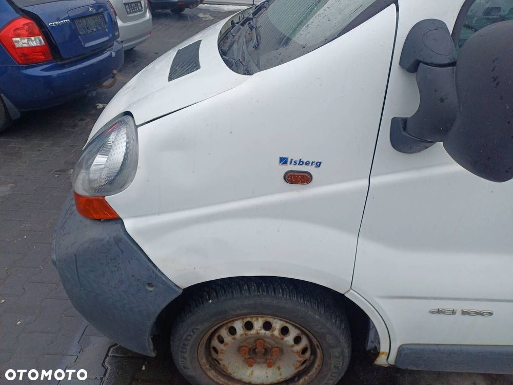 KOMPLETNY PRZÓD MASKA ZDERZAK LAMPA BŁOTNIK RENAULT TRAFIC II 0D31 - 9